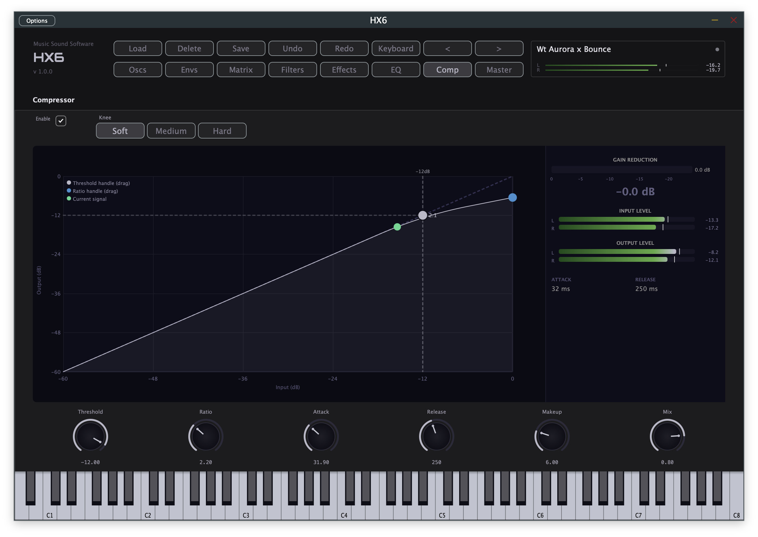 HX6 Compressor page